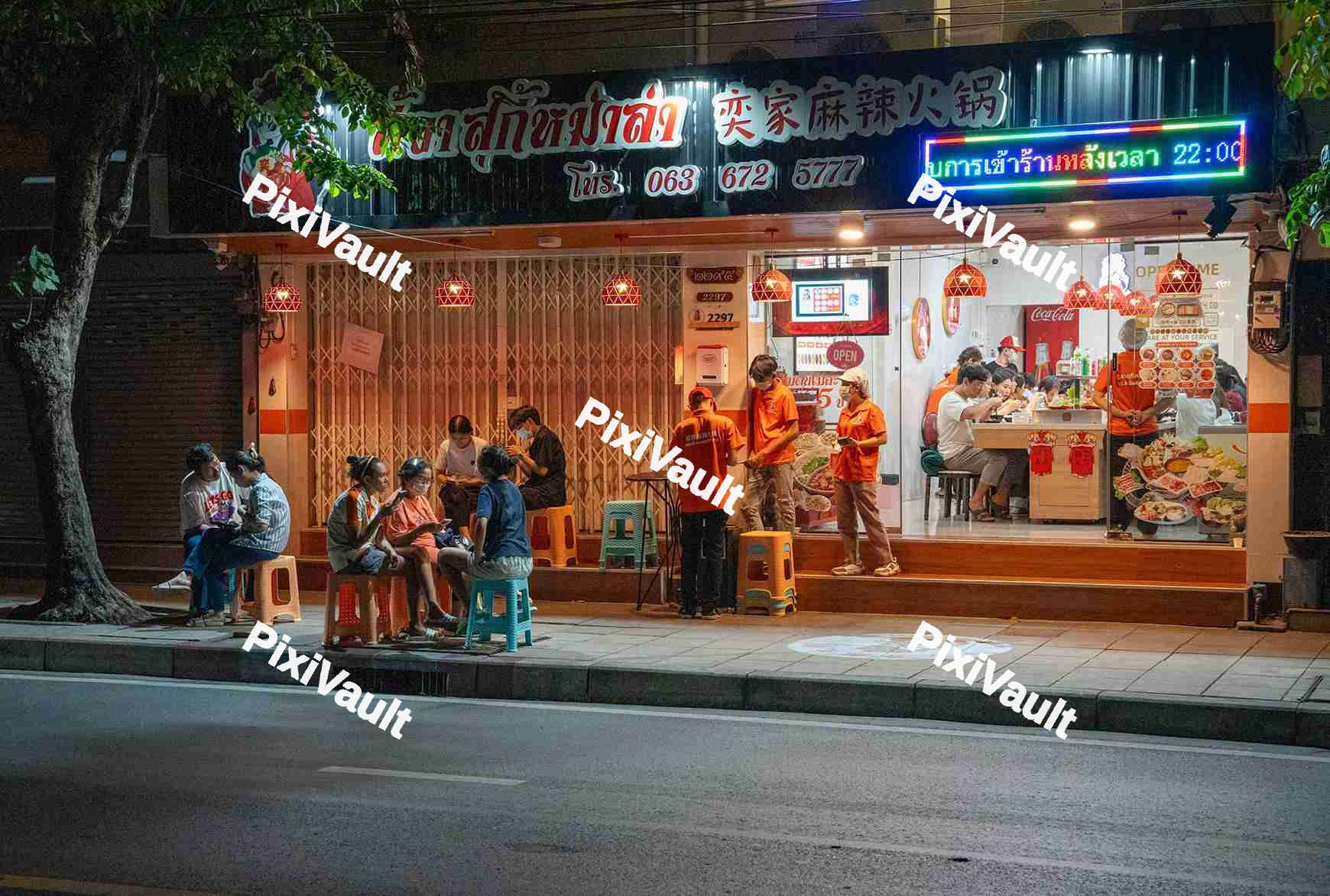 Chinese Restaurant Facade